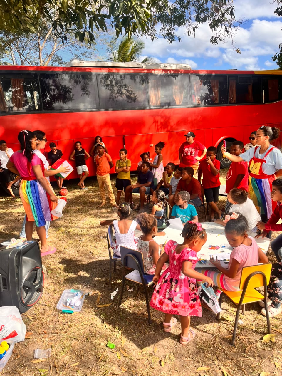 Momento de convivência ao ar livre · aniversário de Pedra do Salgado em 12/10/2026
